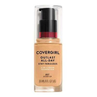 Covergirl Outlast All Day 3 en 1.Stay Fabulous   857 Golden tan