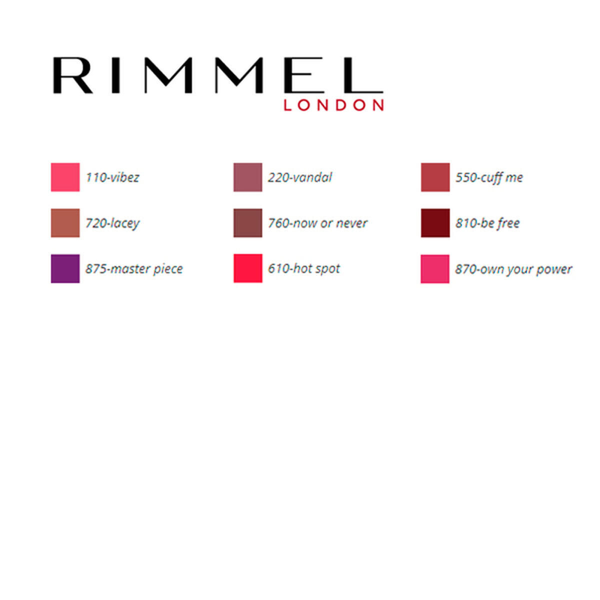 Rimmel London Lip Art Graphic Liner&amp;Liquid Lipstick 110 Vibez