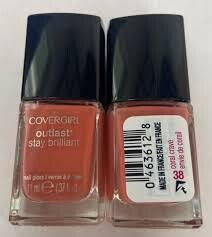 Covergirl Outlast Stay brillante Coral Crave, 38 esmalte