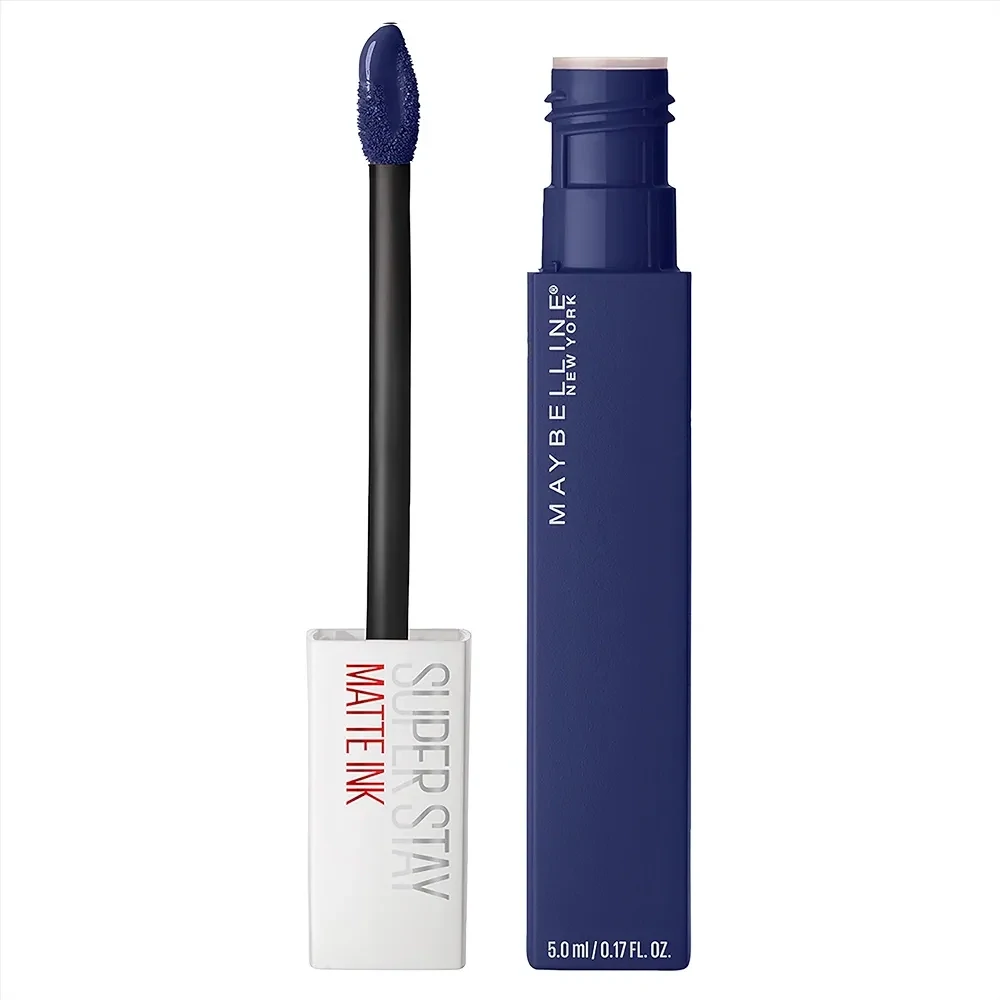 LABIAL Maybelline New York Superstay Matte Ink City Edition Liquid Lipstick Makeup, Explorer 105