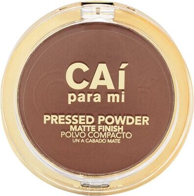 Cai Para Mi One Step Pressed Powder, Medium Coverage, Controls Oil And Shine, Lightweight, Photo Friendly, Cruelty Free, Shade 
Mocha