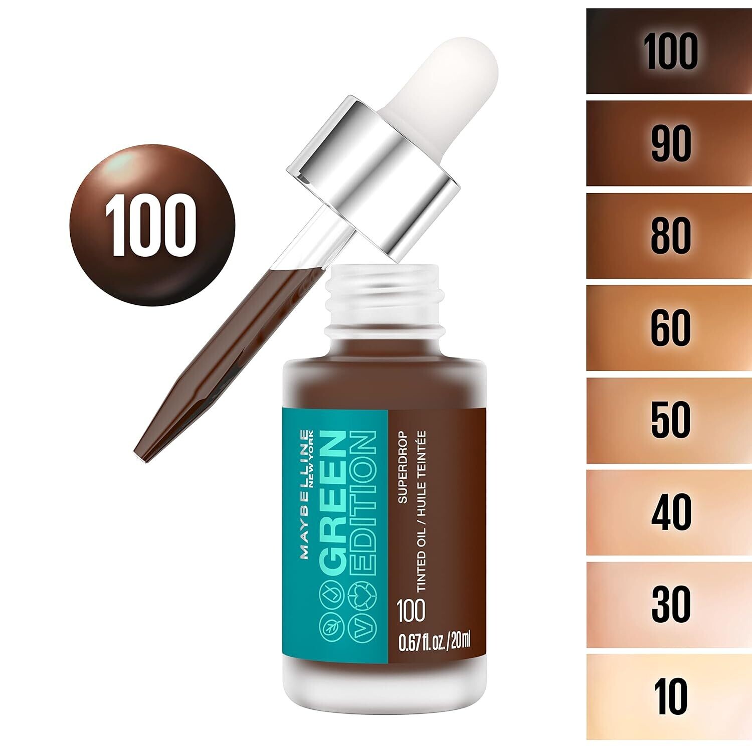 BASE 
Maybelline GREEN EDITION TINTED OIL 100