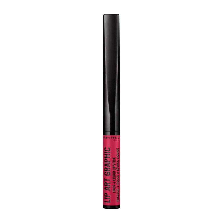 Rimmel London Lip Art Graphic Liner&amp;Liquid Lipstick 110 Vibez