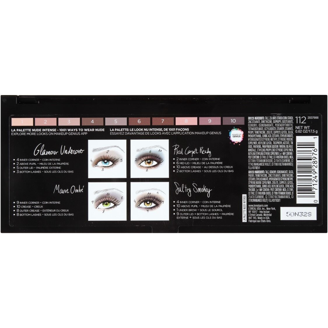 L&#39;Oreal Paris Colour Riche La Palette Sombra de ojosL&#39;Oreal Paris Colour Riche La Palette Sombra de ojos, Nude intense [112