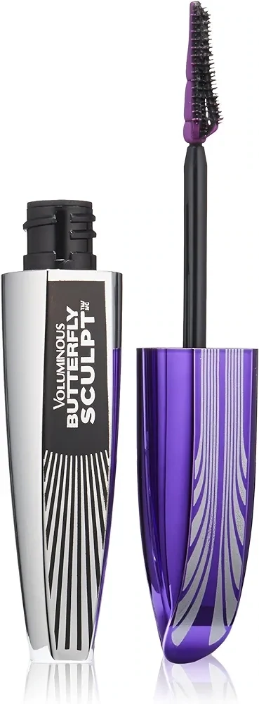 L &#39;Oreal Paris cosméticos voluminous mariposa Sculpt lavable Mascara, Blackest Black 873
