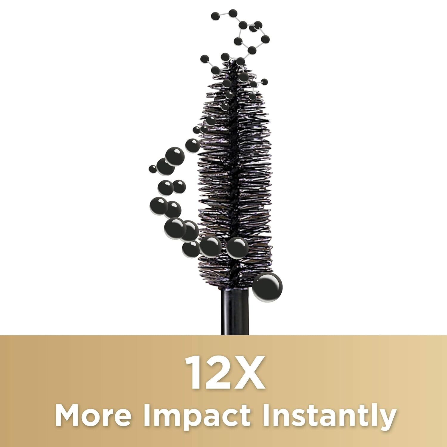 L’Oréal Paris Voluminous Extra Volume Collagen Washable Mascara, Black, 1 Tube 675 black noir