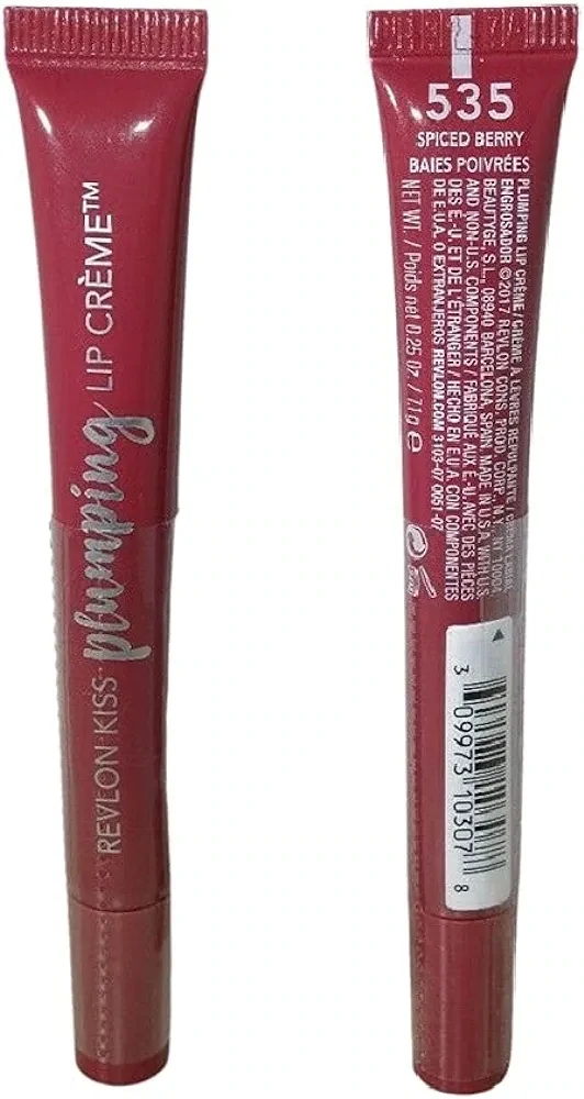 Crema de labios Revlon Kiss Plumping, Spiced Berry 535