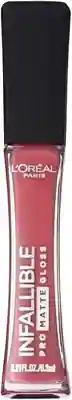 L&#39;Oréal Paris Makeup Infallible Pro Matte Lip Gloss, Nude Allude, 314 Cobertura Completa,  Demi Matte larga duración