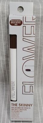 Flower Beauty The Skinny Microbrow Pencil~ CHOICE of SHADE~ NEW!El Lápiz Microcejas medium brown SB3