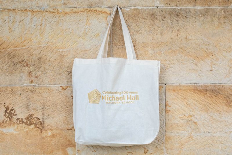 Michael Hall Centenary Tote Bag