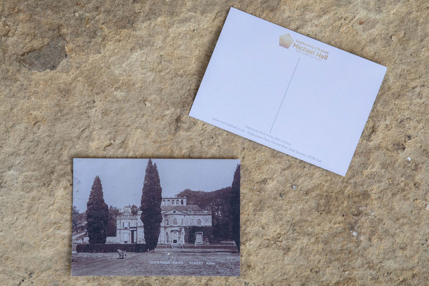 Centenary Postcard Trio - Views of the Mansion through the years
