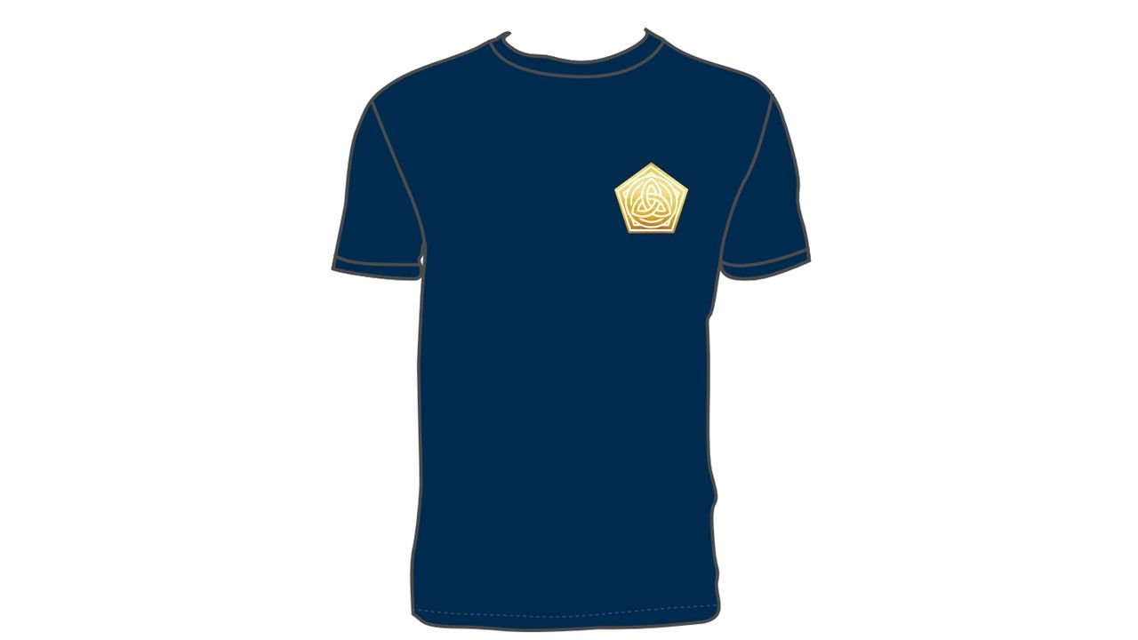 Kids Centenary T shirt - Navy