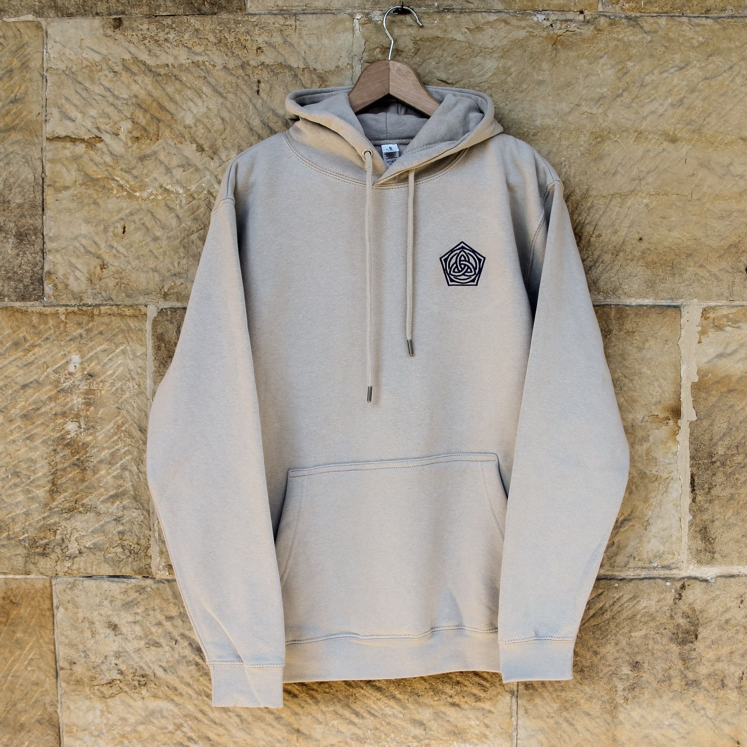 Adult Michael Hall Stone Organic Hoodie