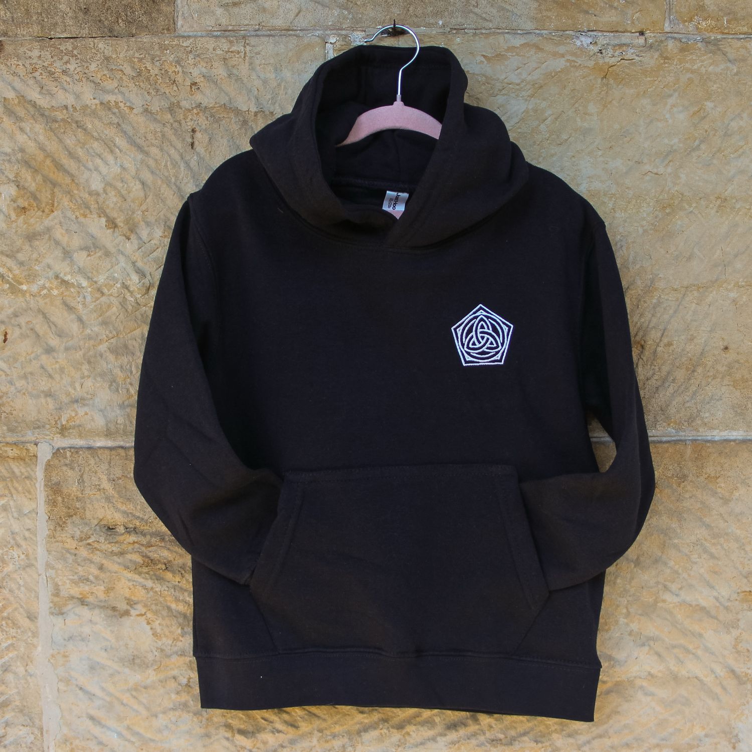 Kids Michael Hall Navy Organic Hoodie