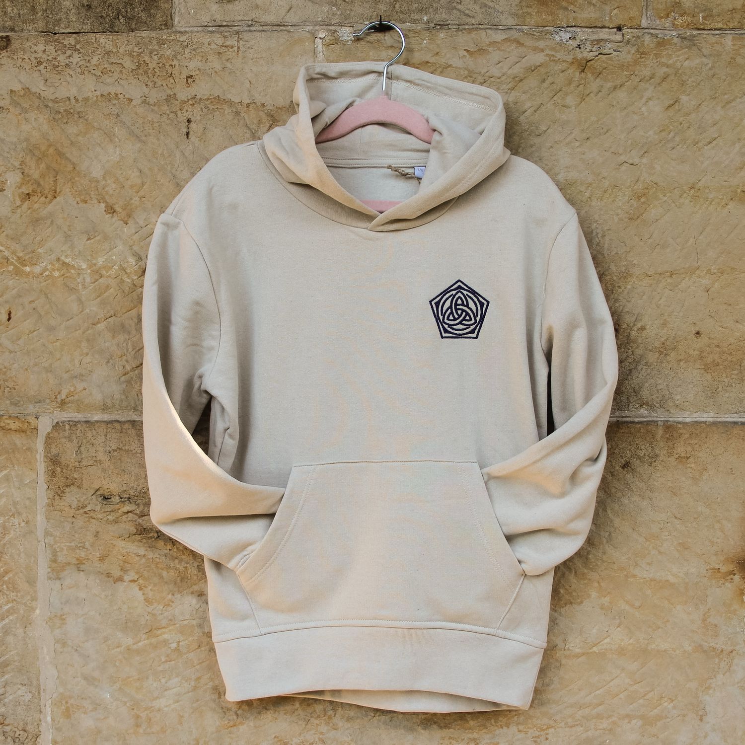 Kids Michael Hall Stone Organic Hoodie