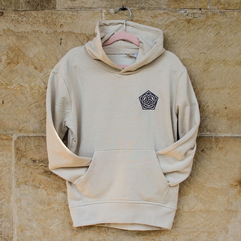 Kids Michael Hall Stone Organic Hoodie