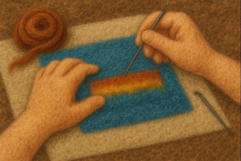 Needle Felting Club - MONDAYS - classes 3-5