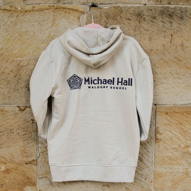 Kids Michael Hall Stone Organic Hoodie