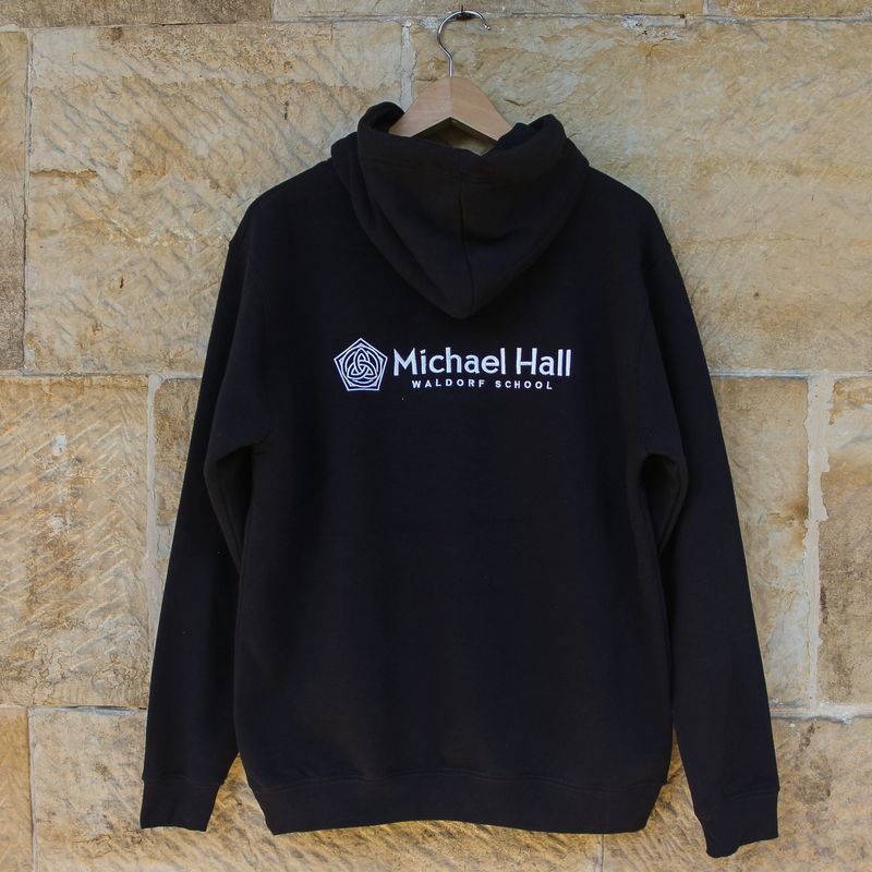 Adult Michael Hall Navy Organic Hoodie