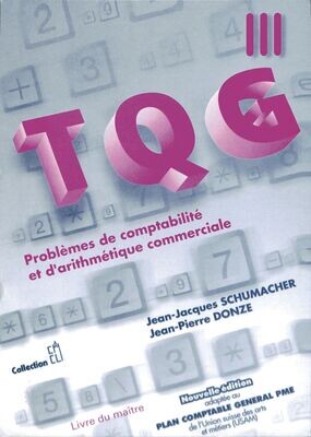 TQG 3 - Solutionnaire - version papier TQG 3 - Solutionnaire - version papier