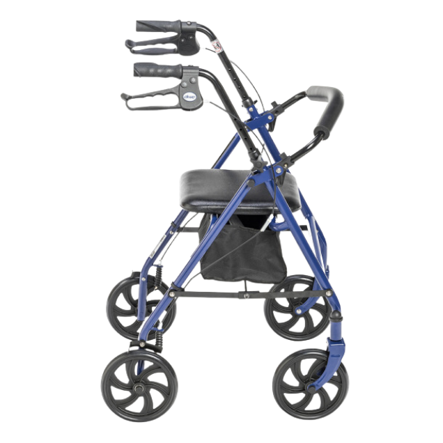4-wheel Rollator Negro