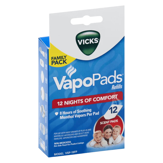 Vicks VapoPads 12 Scent Pads