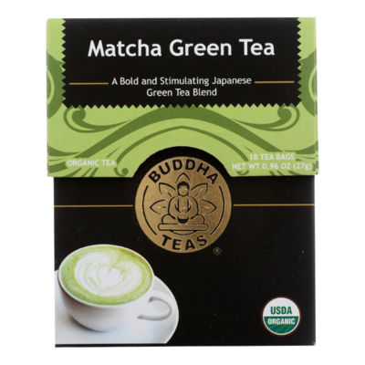 Buddha Teas Matcha Green Tea (18 Bolsas)
