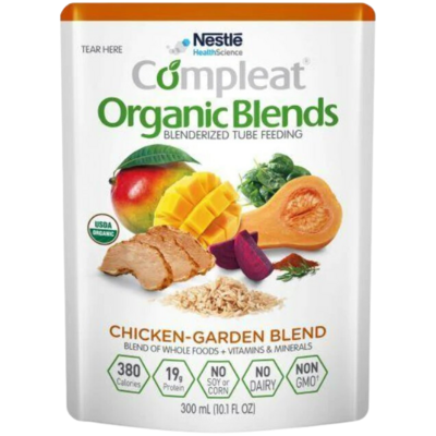 Compleat Organic Blends Chicken-Garden Blend 10.01oz cs24