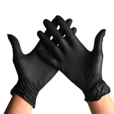 Guantes de Nitrilo Negros