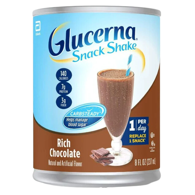 Glucerna Snack Shake 16 can 8oz