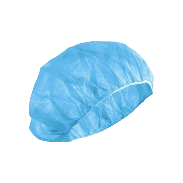 Bouffant Cap case of 100 blancos