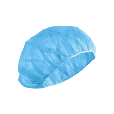 Bouffant Cap case of 100 blancos