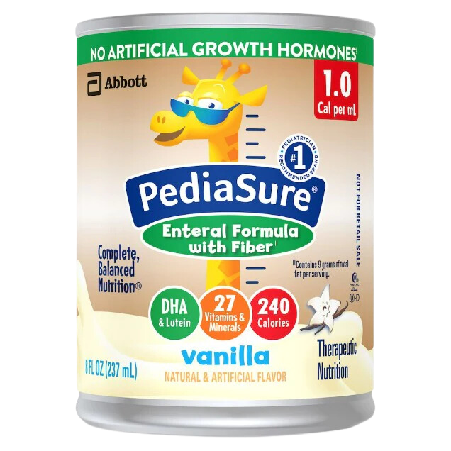 PediaSure Enteral Formula 1.0 Cal con Fibra 8oz cs24