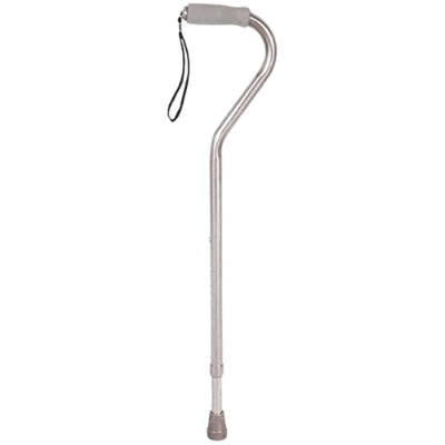 Bastón ajustable con agarre de vinilo