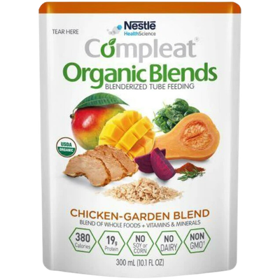 Compleat Organic Blends Chicken-Garden Blend 10.01oz cs24