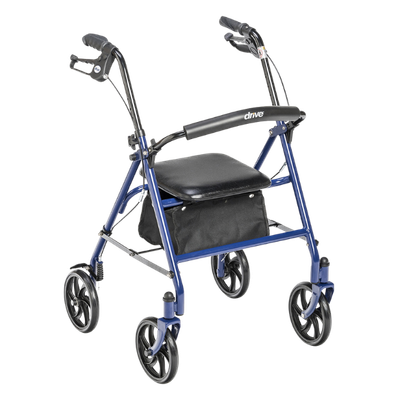 4-wheel Rollator Negro