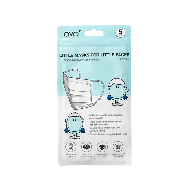 Avo+ Mascarillas para Caras Pequeñas PK 10