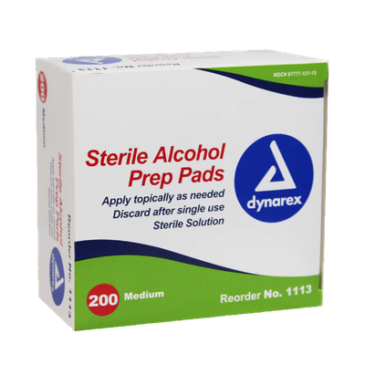 Sterile Alcohol Prepads Medium