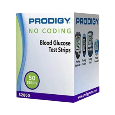 Prodigy Blood Glucose Test Strips (Bx50)