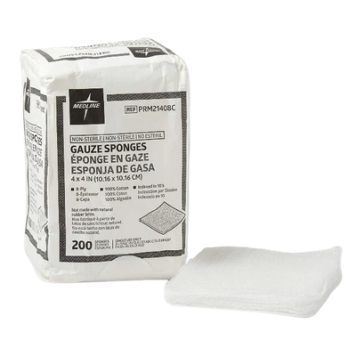 Non Woven Gauze Sponges 4x4 No Sterile