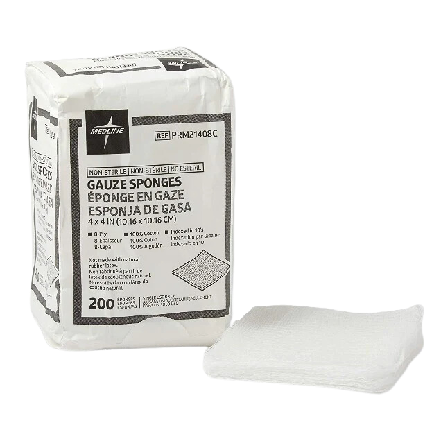 Non Woven Gauze Sponges 4x4 No Sterile