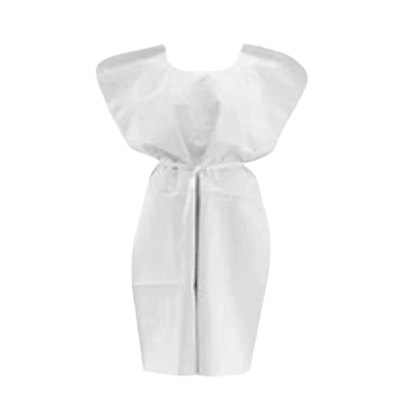 White Exam Gown 50/ Box