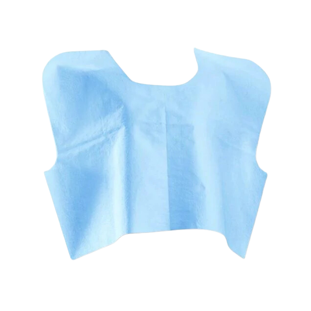 Blue Exam Cape (mamography)