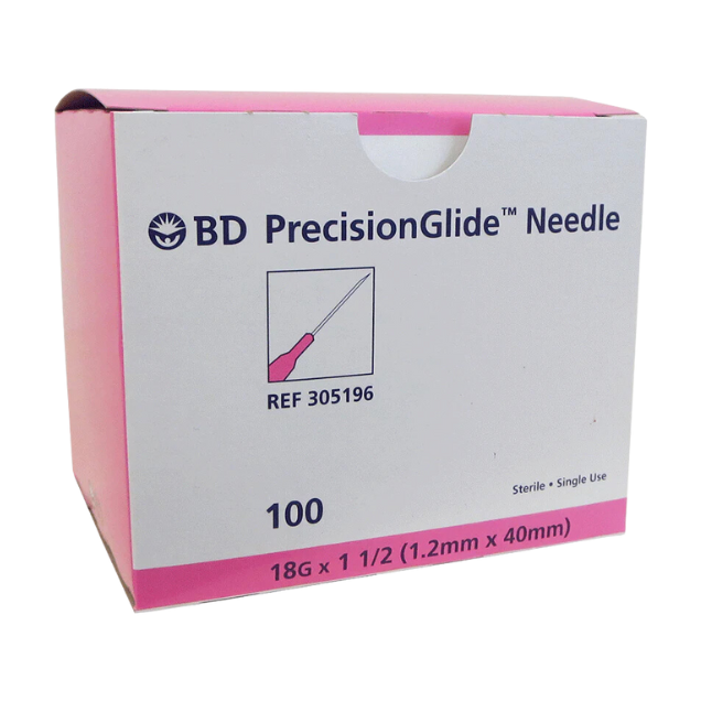 BD PrecisionGlide Syringe 18 X 1 1/2  CS100