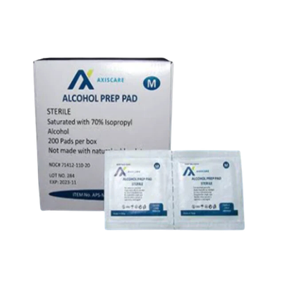 Prep Pads Alcohol Wipes  Bx 200 Unid.