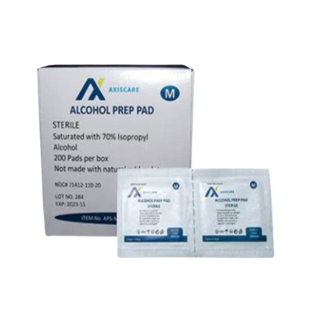 Prep Pads Alcohol Wipes  Bx 200 Unid.