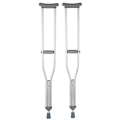 Muleta de aluminio para adultos 5'2" A 5'10"