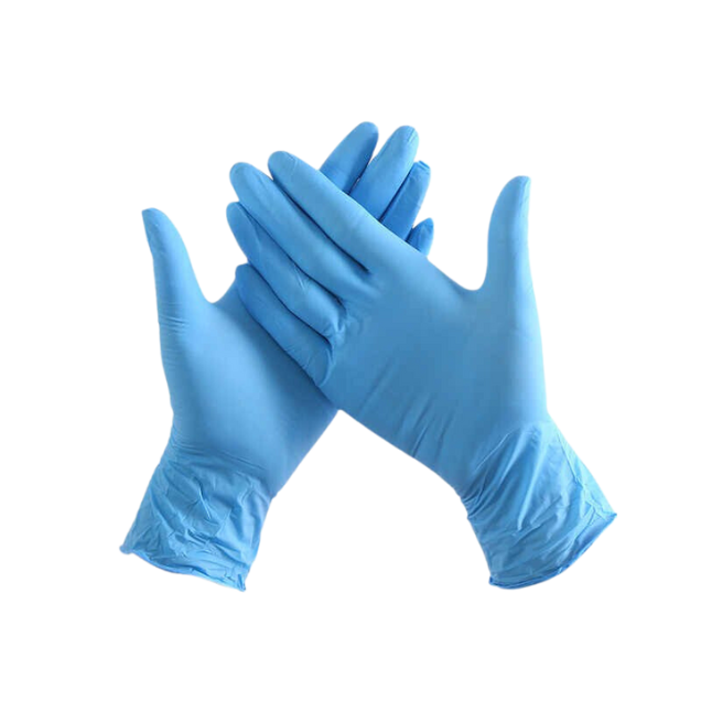 Guantes de Nitrilo Azul Índigo Medium 100 pcs