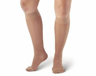 AMES WALKER 20-30mmHg KNEE HIGH CLOSE TOE