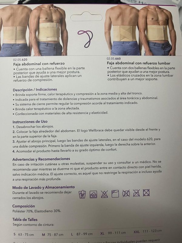 Faja Abdominal con Refuerzo